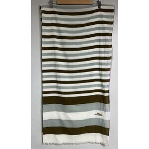 MoisMont France Beach Towel Fouta #074 Large 80” X 40” Striped 100% Cotton